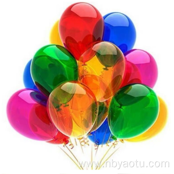 new fashion crystal gem color 10inch latex balloon